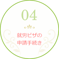 就労ビザの申請手続き